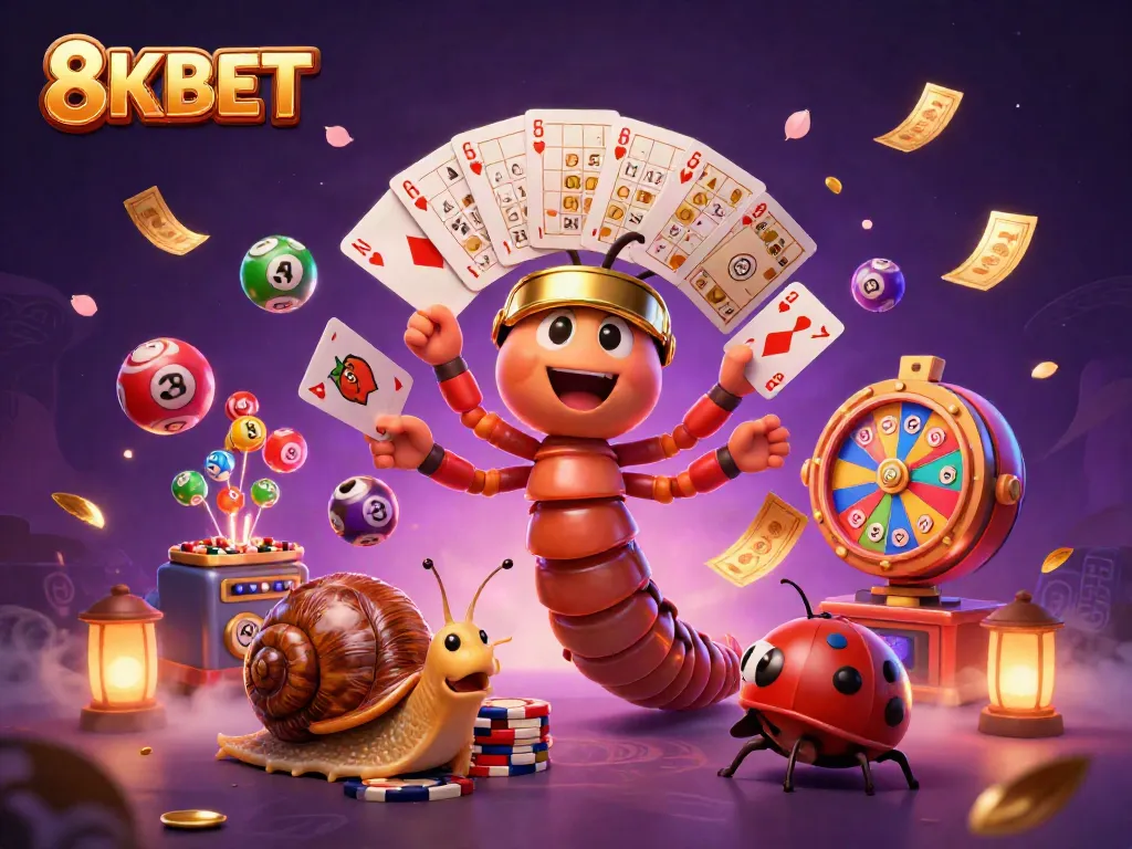 Engage in thrilling gaming at 8KBET with vibrant characters and uplifting casino elements for a rich experience.