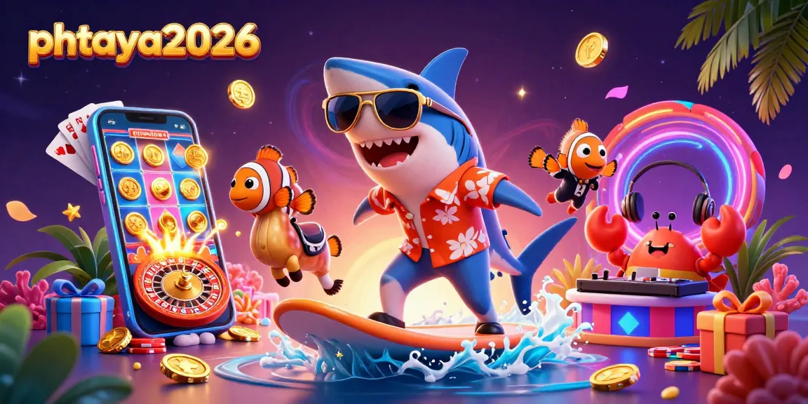 Engage in thrilling gameplay at phtaya2026 with colorful slot reels and vibrant casino elements.