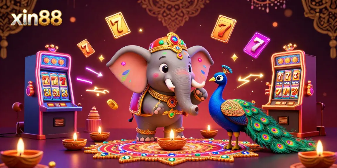 Experience the excitement of xin88 with vibrant slots, lucky symbols, and a festive atmosphere.