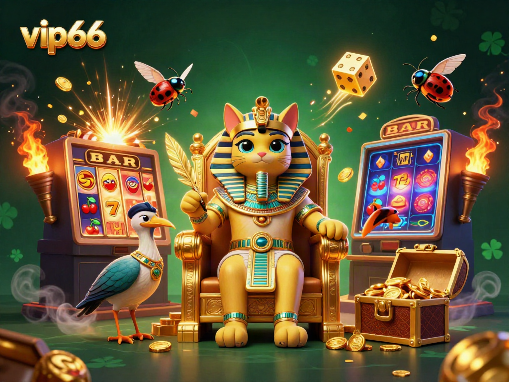 Engage with thrilling slots, featuring vip66's dynamic jackpot explosion and fantasy characters.