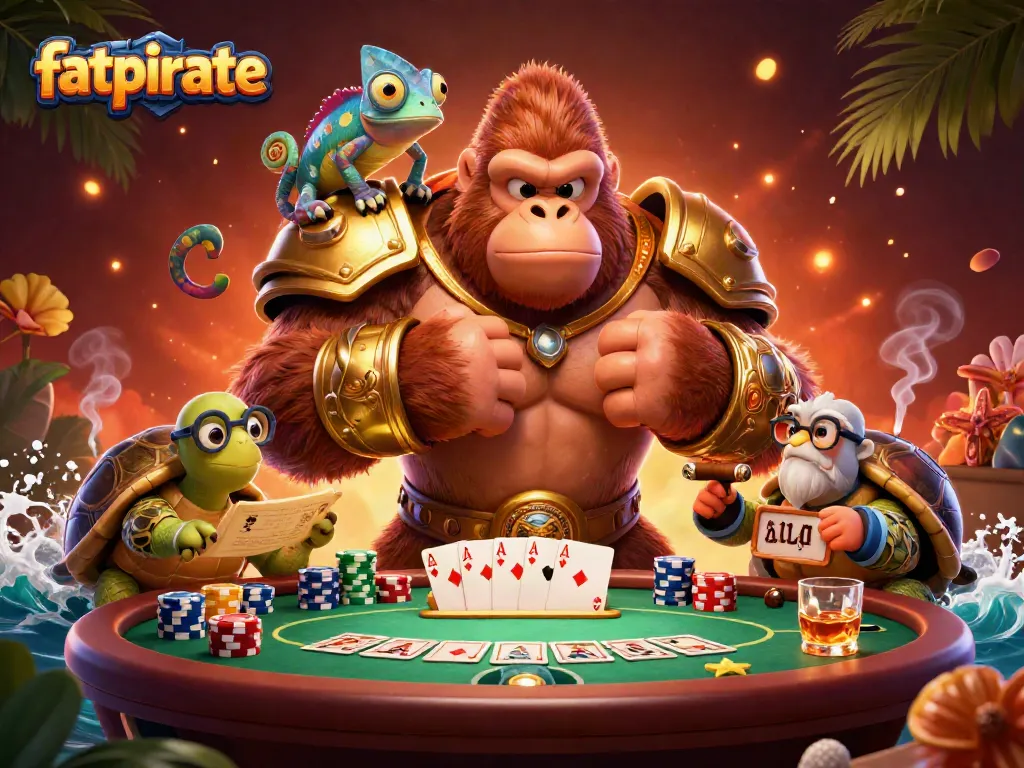 Experience thrilling gameplay at FatPirate Casino with engaging poker action and vibrant game elements.