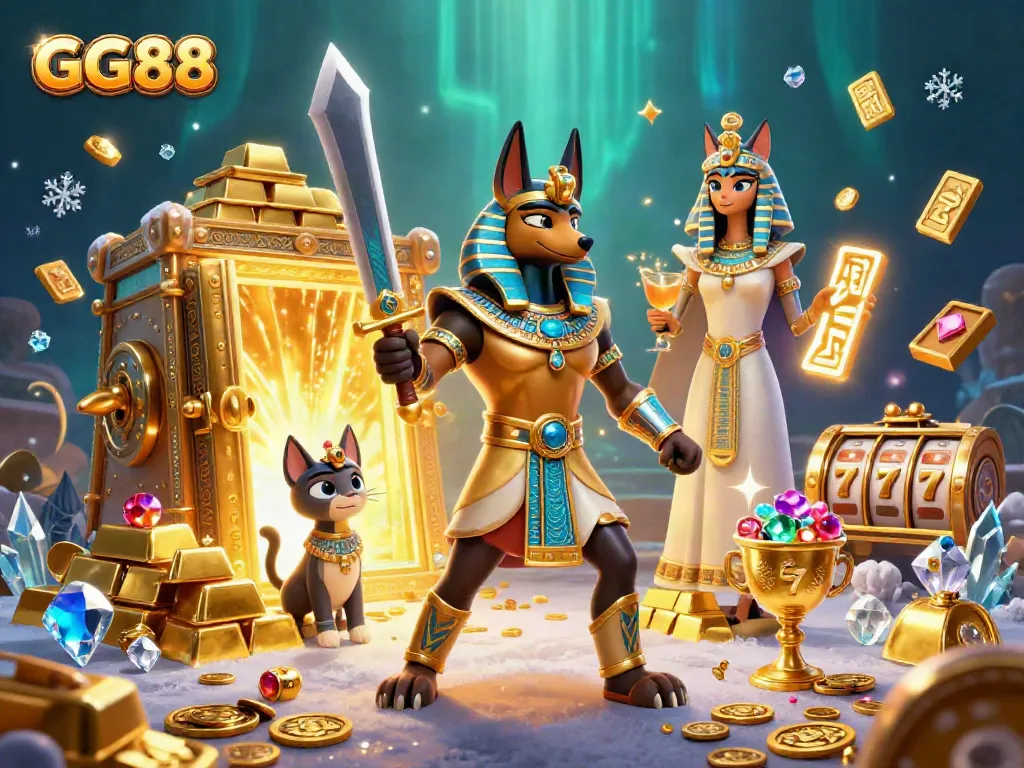 Engage in exciting gaming adventures at GG88 with ancient Egyptian elements and dazzling treasures.