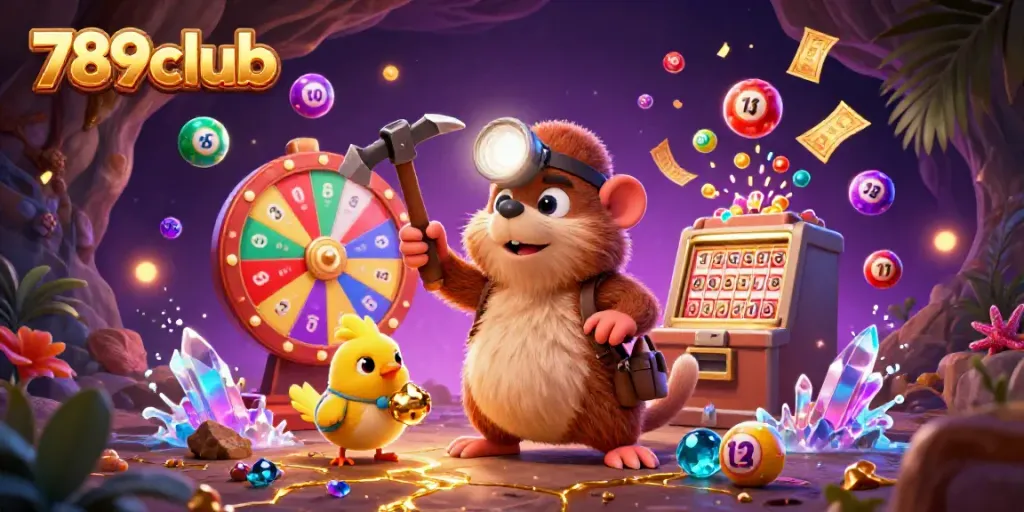 Experience thrilling gameplay at 789clubb while engaging with dynamic lottery elements.