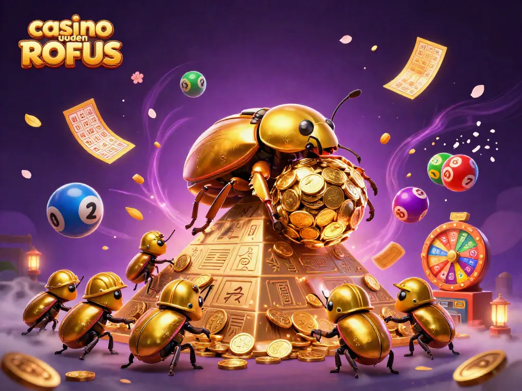 Experience thrilling gameplay at casino uden ROFUS with vibrant lottery elements and dynamic characters.