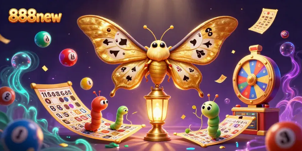 Experience thrilling gaming adventures with 888new's vibrant lottery scene featuring dynamic elements.