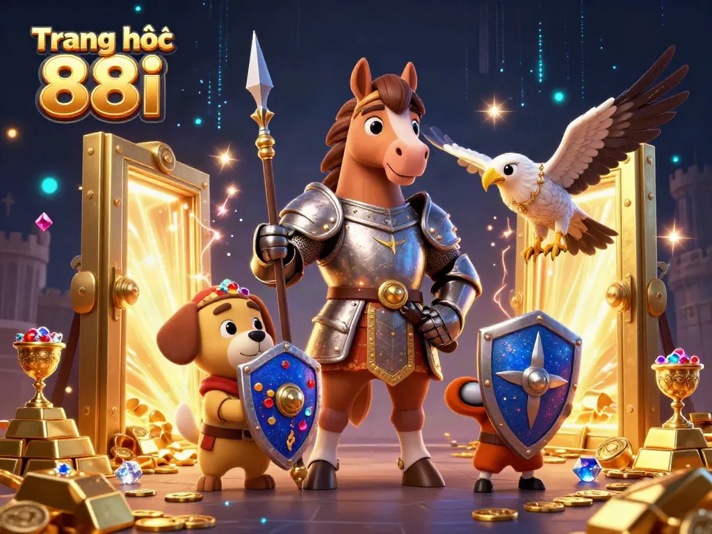 Experience thrilling gaming adventures at Trang chủ 88i with knights, treasures, and excitement.